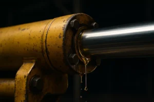 Hydrauliek lekkage Cilinder