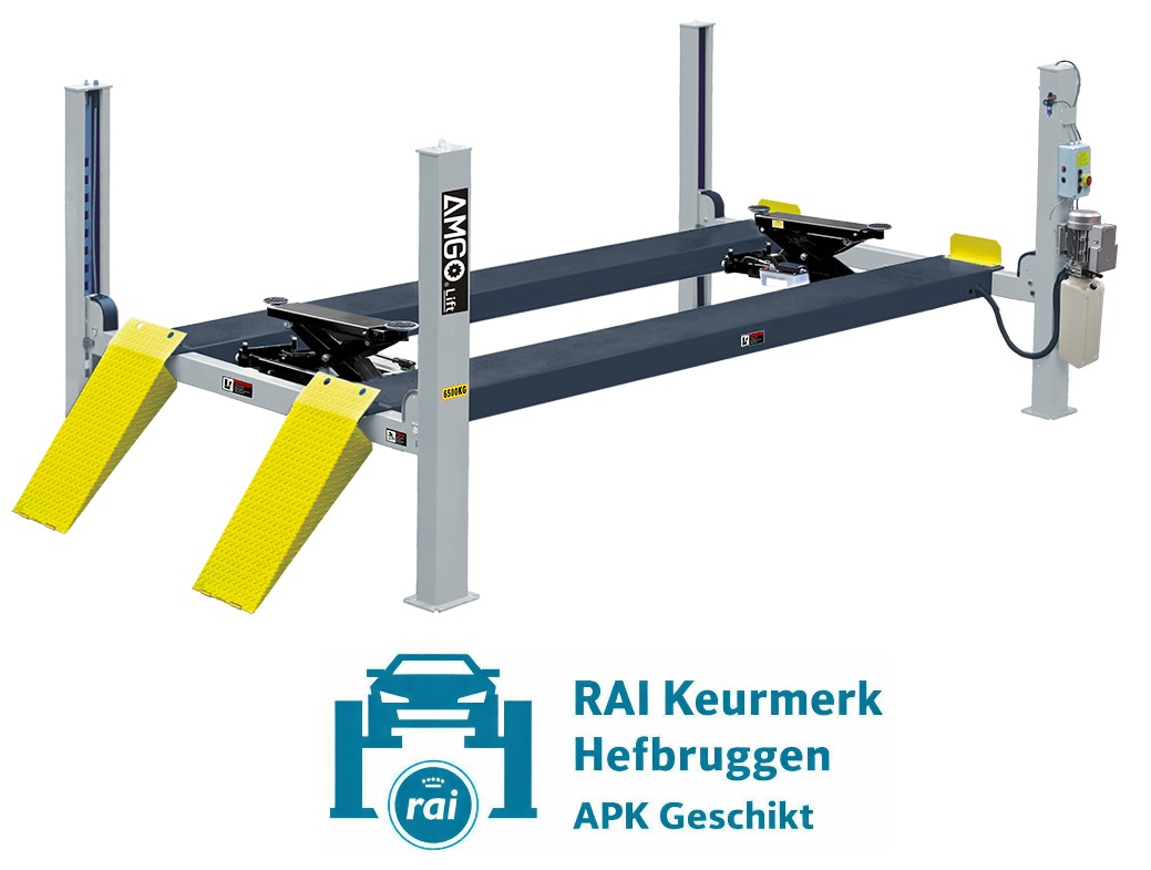 A465 6.5T APK hefbrug bedrijfsvoertuigen Keuring